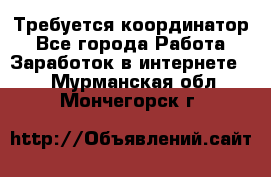 Требуется координатор - Все города Работа » Заработок в интернете   . Мурманская обл.,Мончегорск г.